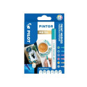 Marker Pilot Pintor, FINE 1-2,9mm, koonus ots, metallik 6värvi/kompl, veebaasil