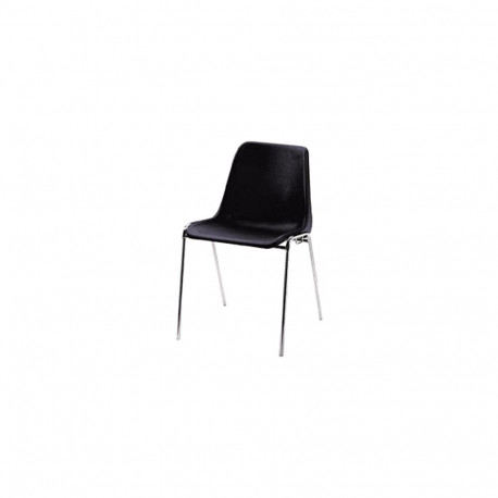 Klienditool ELENA / Must SN plastik+kroom