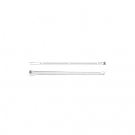 RUNNER SLIDES FGV 550 MM WHITE 2PCS
