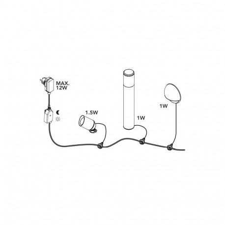 DARK-LIGHT SENSOR FOR 12V SYSTEM PL7021
