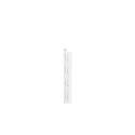UPRIGHT WALL DOUBLE SLOT 495 MM WHITE