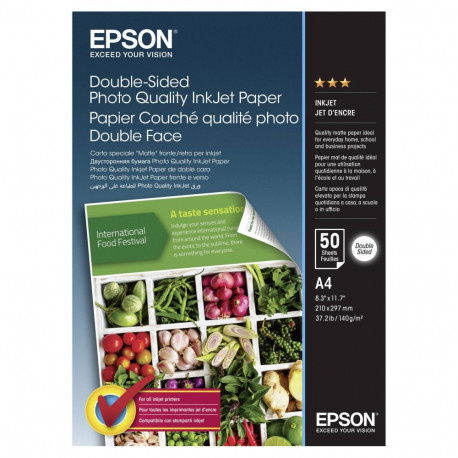 Epson Double-Sided Photo Quality Inkjet C13S400059