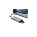 Hama 00200110 laptop dock/port replicator USB 3.2 Gen 1 (3.1 Gen 1) Type-C Grey