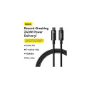 Baseus CAWJ040201 USB cable USB 2.0 1 m USB A USB C Black