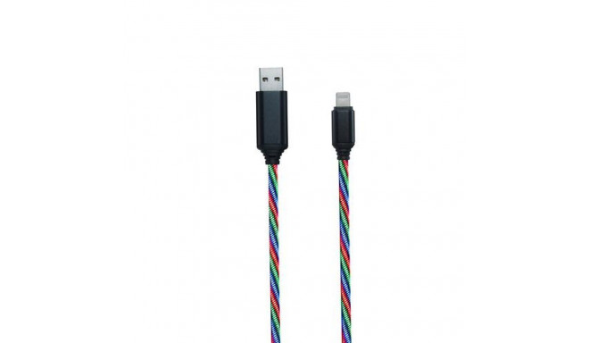 2GO 797147 lightning cable 1 m Multicolour