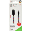 2GO 797147 lightning cable 1 m Multicolour