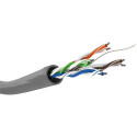 Goobay CAT 5e Network Cable, U/UTP, grey, 100 m
