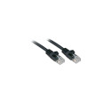 Lindy Rj45/Rj45 Cat6 1m networking cable Black U/UTP (UTP)