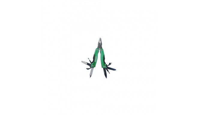 BRÜDER MANNESMANN M10271 multi tool pliers Heavy-duty 9 tools Black, Green