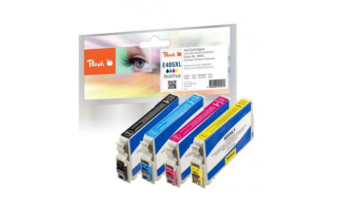 Peach PI200-908 ink cartridge 4 pc(s) Compatible High (XL) Yield Black, Cyan, Magenta, Yellow