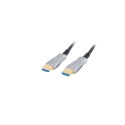 HDMI M/M V2.0 CABLE 100M OPTICAL BLACK AOC LANBERG HDMI M/M V2.0 CABLE 100M OPTICAL BLACK AOC LANBERG