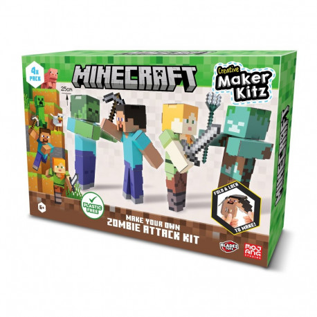 MINECRAFT meisterdamise komplekt  Make your own zombie attack