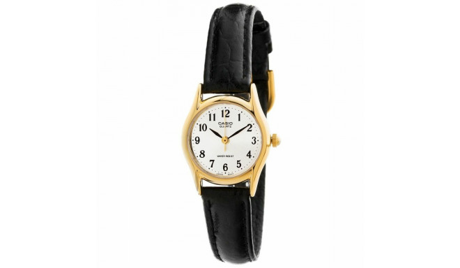 Unisex Kell Casio LTP-1154PQ-7BEG Valge Must (Ø 23 mm)