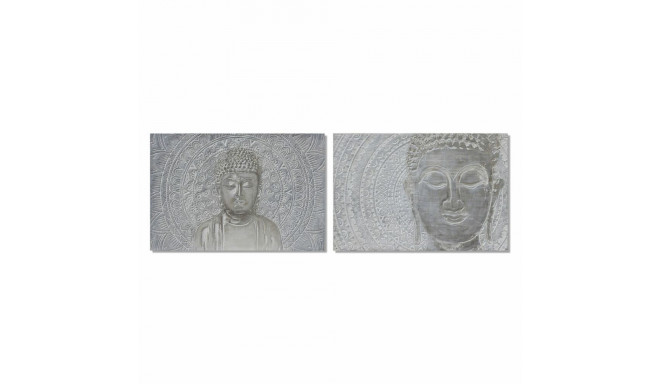 Maal DKD Home Decor 120 x 2,8 x 80 cm Buddha Idamaine (2 Ühikut)