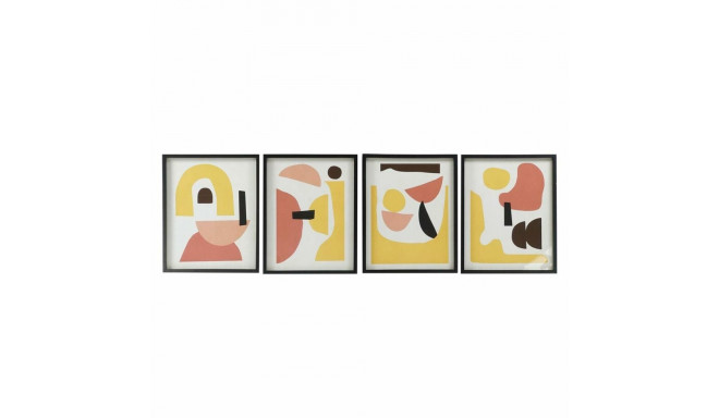 Maal DKD Home Decor Kristall Puit MDF 40 x 2,5 x 50 cm (4 Tükid, osad)