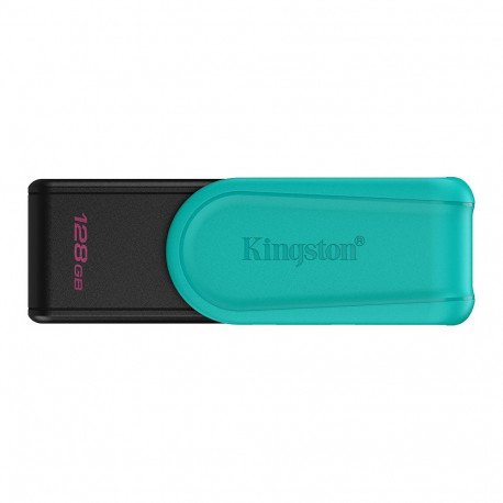 Kingston mälupulk 128GB DataTraveler Exodia S USB 3.2 Gen 1, must/türkiis