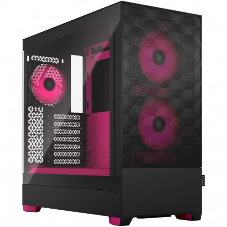 "Tower Fractal Design Pop Air RGB Magenta Core TG Clear Tint"