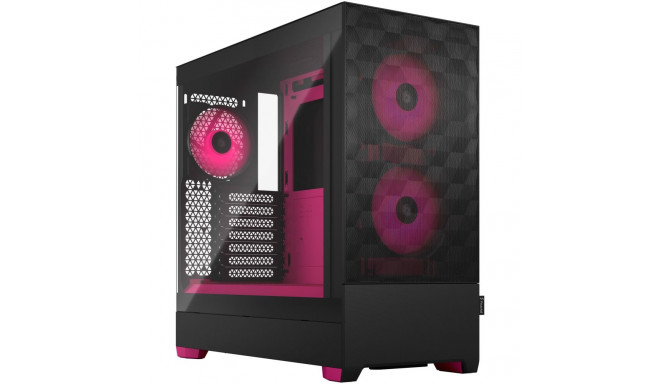 "Tower Fractal Design Pop Air RGB Magenta Core TG Clear Tint"
