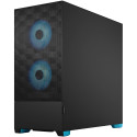 "Tower Fractal Design Pop Air RGB Cyan Core TG Clear Tint"