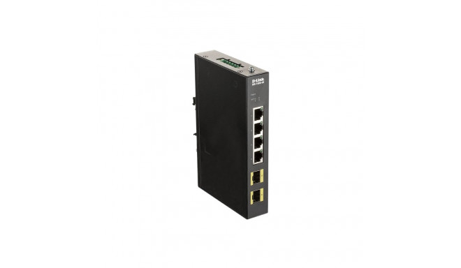 "D-Link DIS-100G-6S 4-Port Gigabit Industrie Switch"