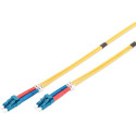 "DIGITUS LWL Patchkabel LC -> LC 2.00m Singlemode Duplex OS2"