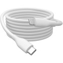 "DIGITUS USB 2.0 Kabel Typ C-Lightning Silikon 0.5m MFI weiß"