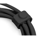 "DIGITUS USB 2.0 Kabel Typ A-Lightning Silikon 0.5m MFI schwa"