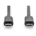 "DIGITUS USB 2.0 Anschlusskabel Typ C -C M/M 3.0m. sw"