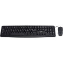 "Equip Kabelgebundene Kombi Keyboard+Mouse. schwarz. spanisch"