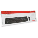 "Equip Kabelgebundene Kombi Keyboard+Mouse. schwarz. deutsch"