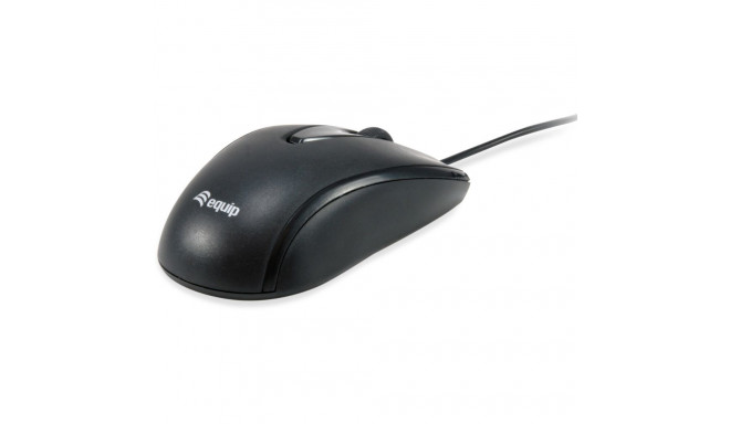 "Equip Optische Maus USB-C Komp. Rechts-Linkshänder 1.5m sw"
