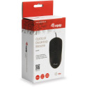 "Equip Optische Maus USB Desktop Rechts-Linkshänder 1.35m sw"