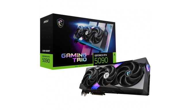 "RTX 5090 MSI Gaming Trio OC 32GB GDDR7 3 Fan"