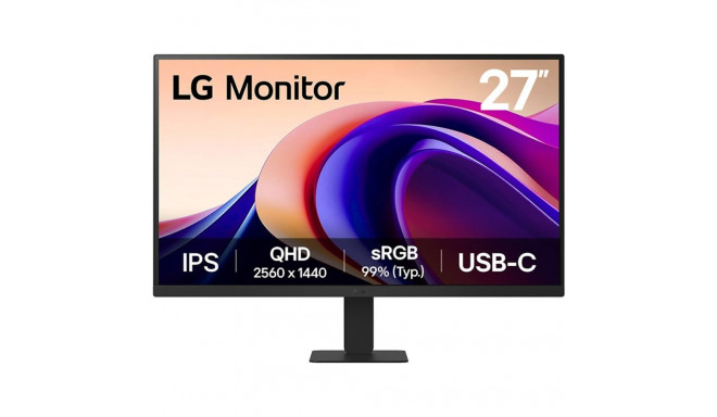 "LG 27"" 27U631A-B QHD IPS Monitor HDMI USB-C 16:9"