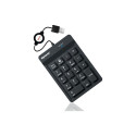 "KeySonic TAS ACK-118BK Corded Nummernblock Silikon IP64 sw"