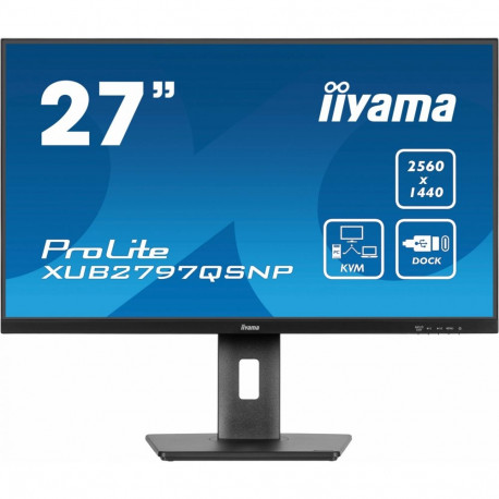 "IIYAMA 68.5cm (27"") XUB2797QSNP-B1 16:9 HDMI+DP+USB-C IPS"