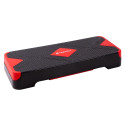 Stepipink Aerobic Exercise Step Platform inSPORTline AS150 must/punane
