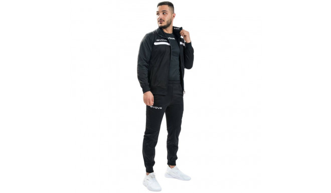 Dres Givova Tuta Givova One czarno-biały TT012 1003 2XS