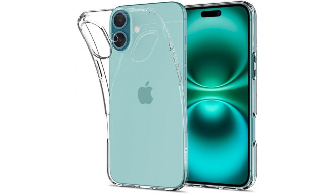 Spigen Liquid Crystal iPhone 16 Case - Clear