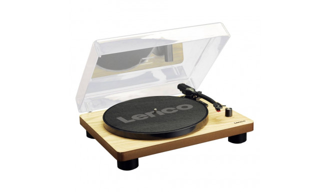Lenco LS-50 record player with speakers wood