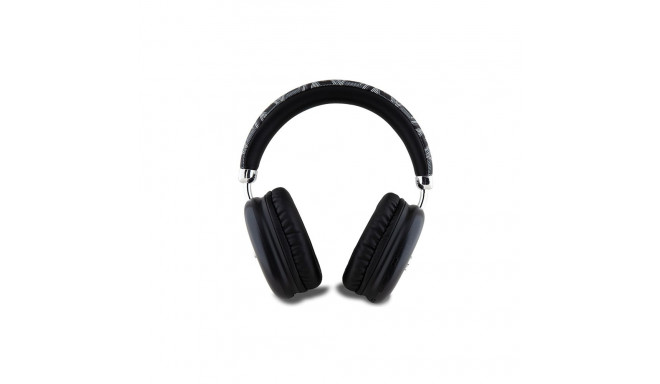 Guess Bluetooth Over-Ear Headphones GUBHK1GCTCSK black Gcube Metallic Script Logo