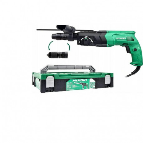 HIKOKI.HAMMER DRILL 730W /2.7J DH24PMH WSZ 3-F +CHUCK 13mm HSC