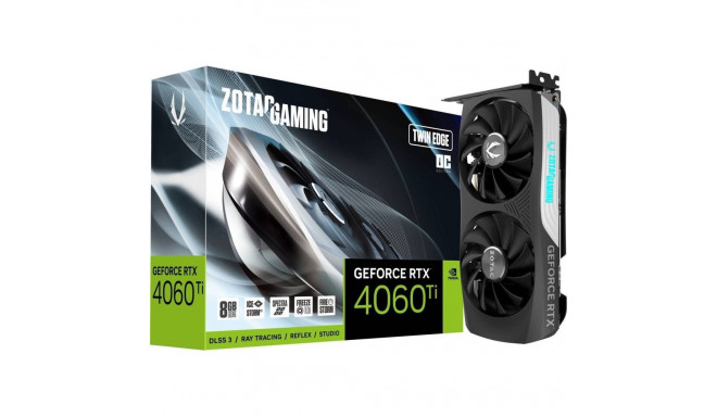 Zotac Gaming GeForce RTX 4060 Ti Twin Edge OC 8GB GDDR6 graafikakaart