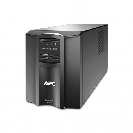 Schneider Electric APC Smart-UPS, Tower, 8x IEC C13 outlets, SmartConnect Port+SmartSlot, AVR, LCD |