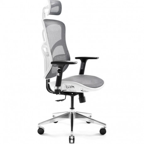 Diablo Chairs V-Basic valge ja hall kontoritool