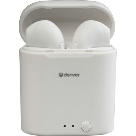 Denver wireless earbuds TWE-46, white (opened package)