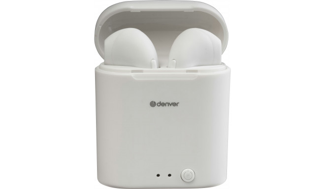 Denver wireless earbuds TWE-46, white (opened package)