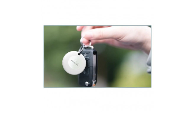 MiLi MiTag - Bluetooth-silt Valge