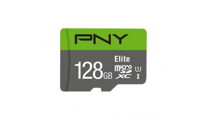 PNY Elite MicroSDXC 128 GB Class 10 UHS-I/U1 A1 V10 kaart (P-SDU128V11100EL-GE)