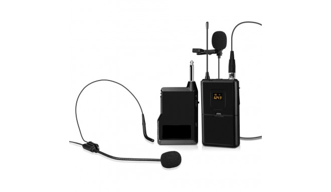 Mozos mikrofon UHF juhtmevaba mikrofonikomplekt (MIC-UHF-SET)